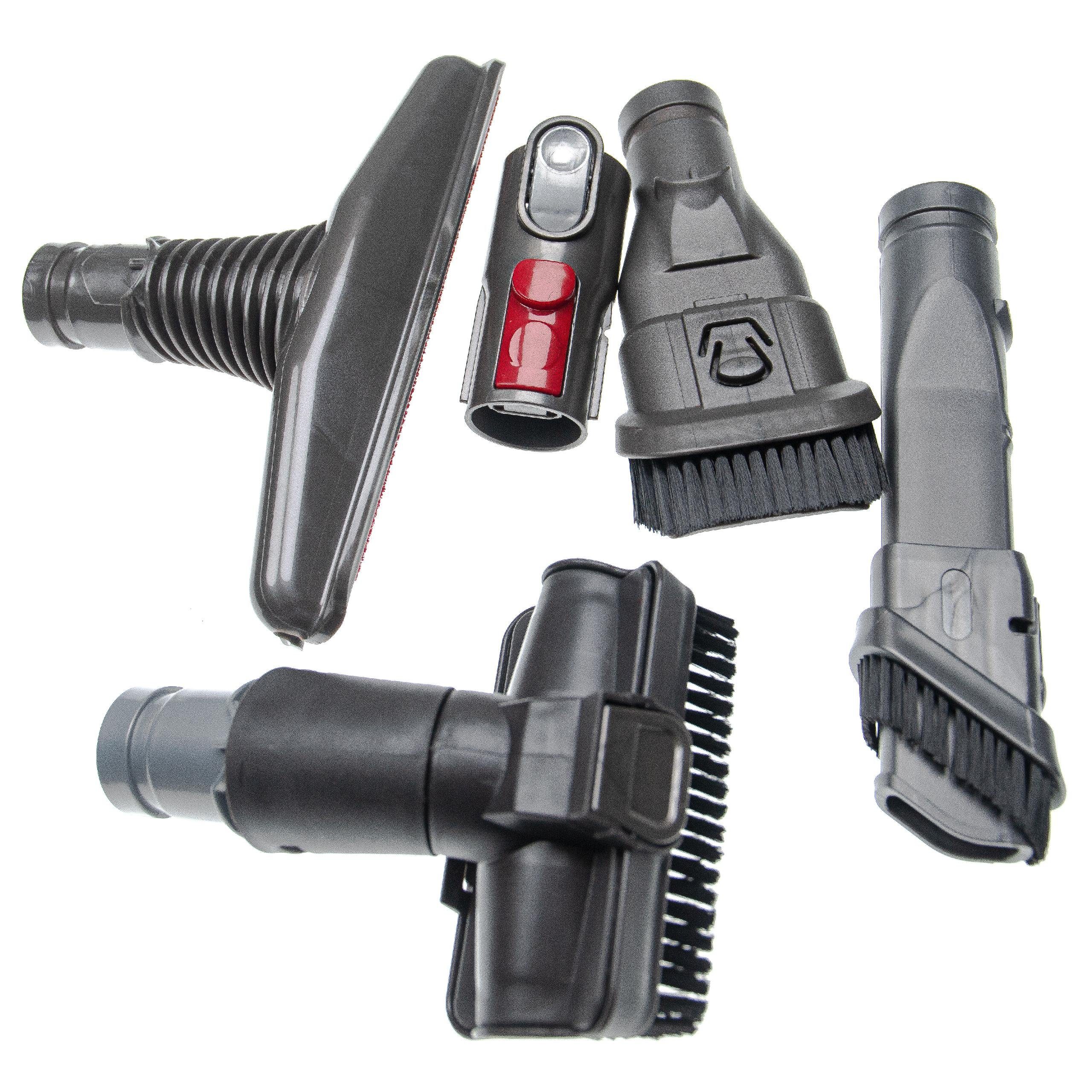 vhbw Staubsaugerdüsen-Set passend für Dyson V7, SV10, V8, V10, V12 Detect Slim Absolute, SV11