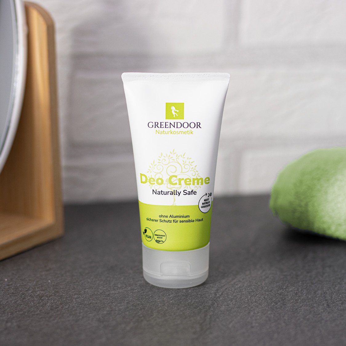 GREENDOOR Deo-Creme Deo Creme in der Tube Naturally Safe