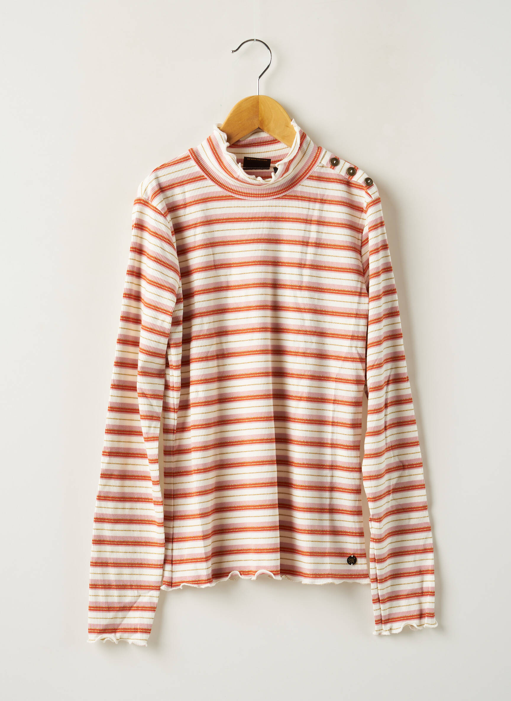 Beckaro Tshirts Fille couleur beige