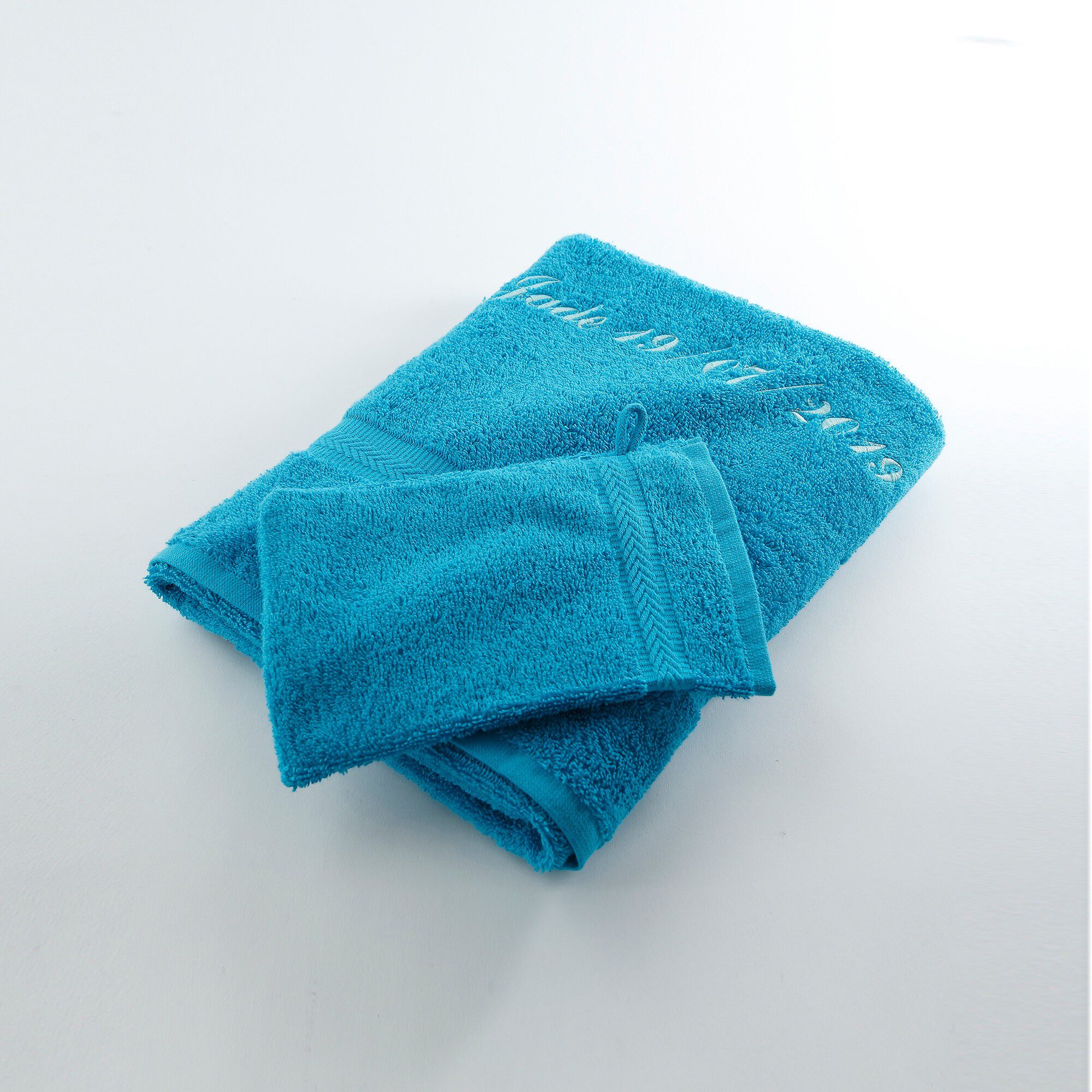 Serviette éponge personnalisable confort moelleux
