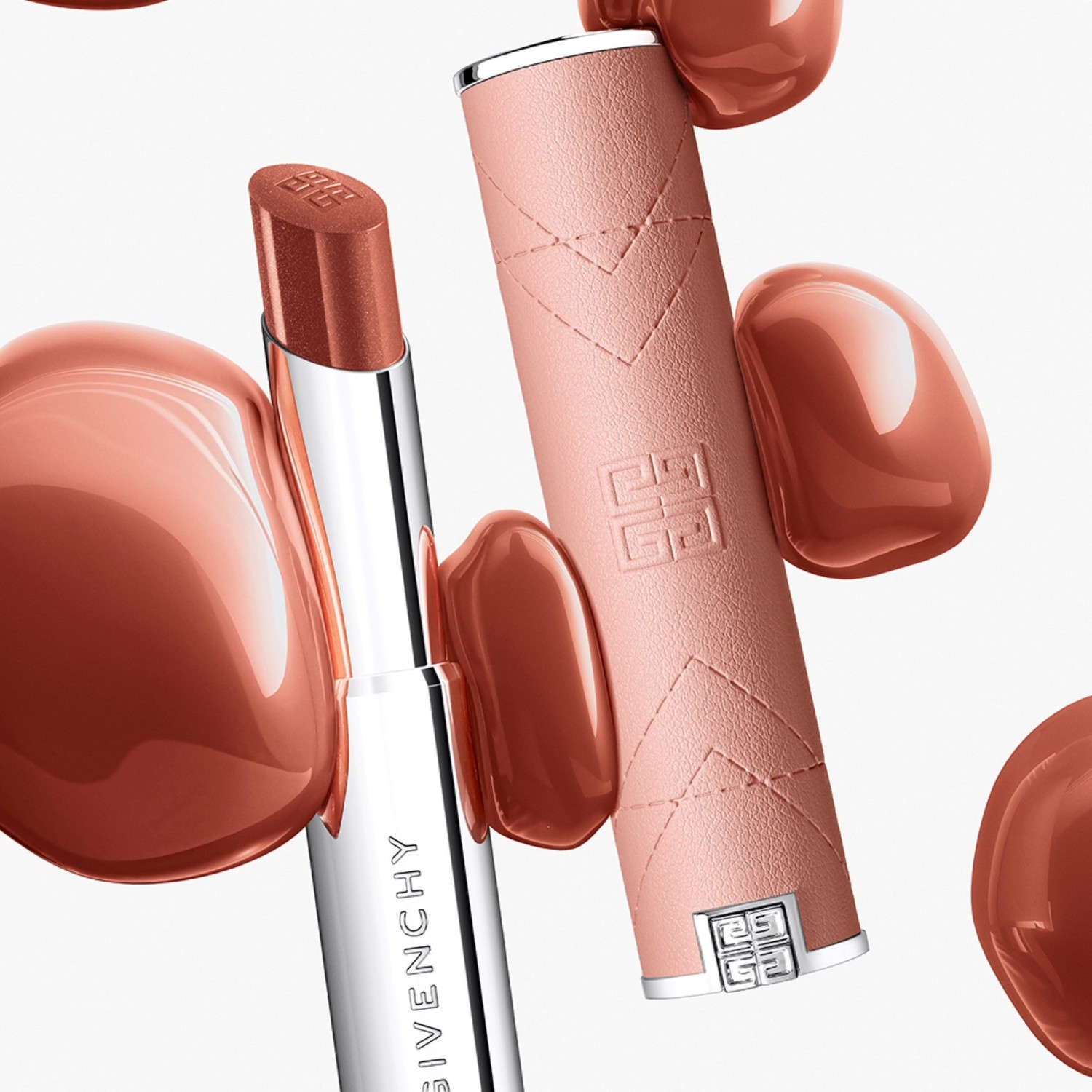 Givenchy Rose Perfecto Shine Serum Lippenstift