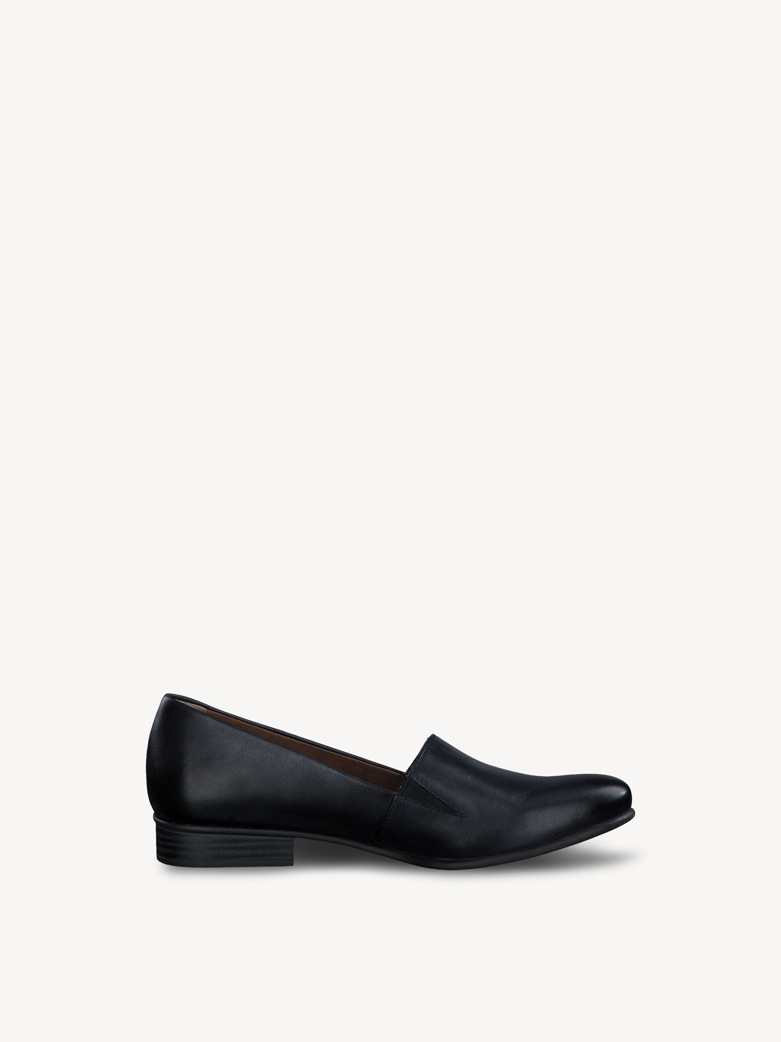 Slipper en cuir - bleu