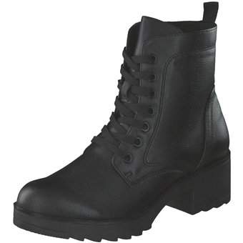 Marco Tozzi Schnürstiefelette in schwarz
