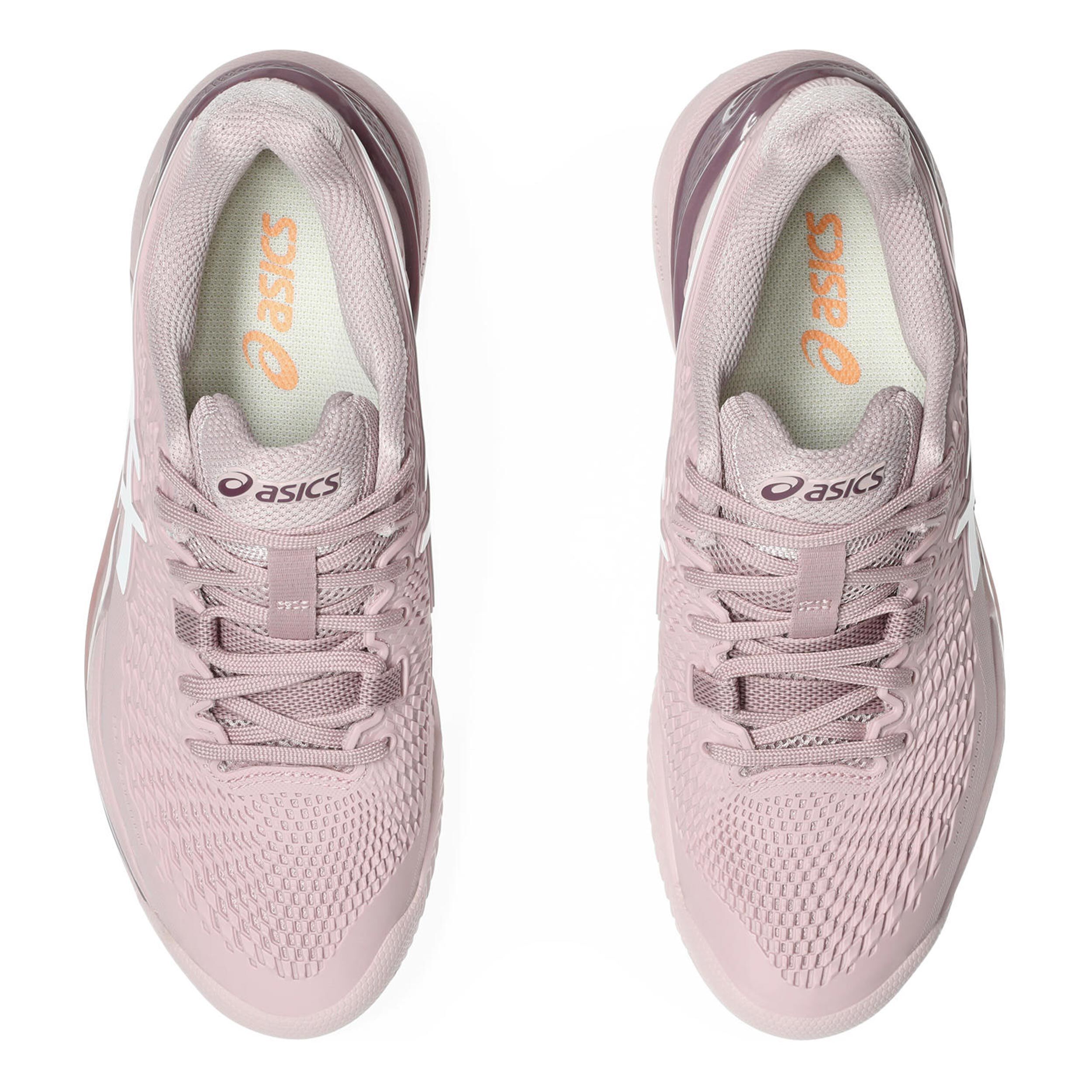 Gel-Resolution 9 Clay Sandplatzschuh Damen - Beige, Weiß