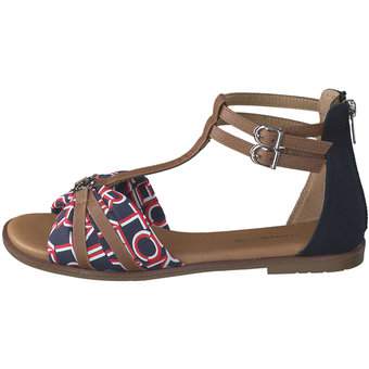 Tom Tailor Sandale in blau