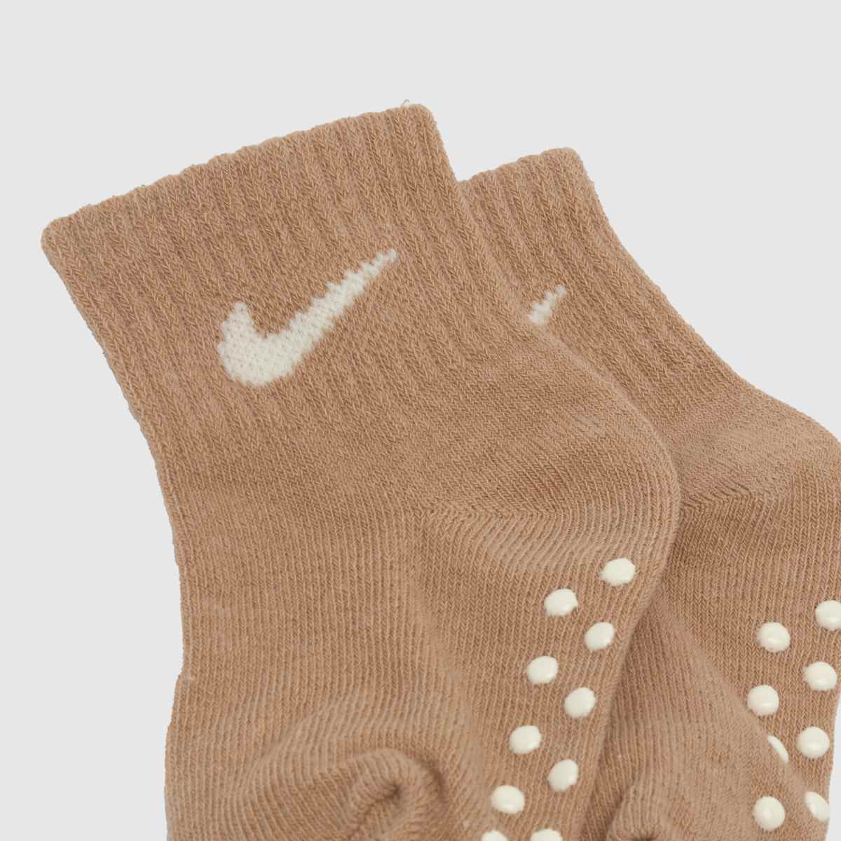 Nike bézs színű, többszínű gyerek csecsemő zokni Gripper 3 db-os