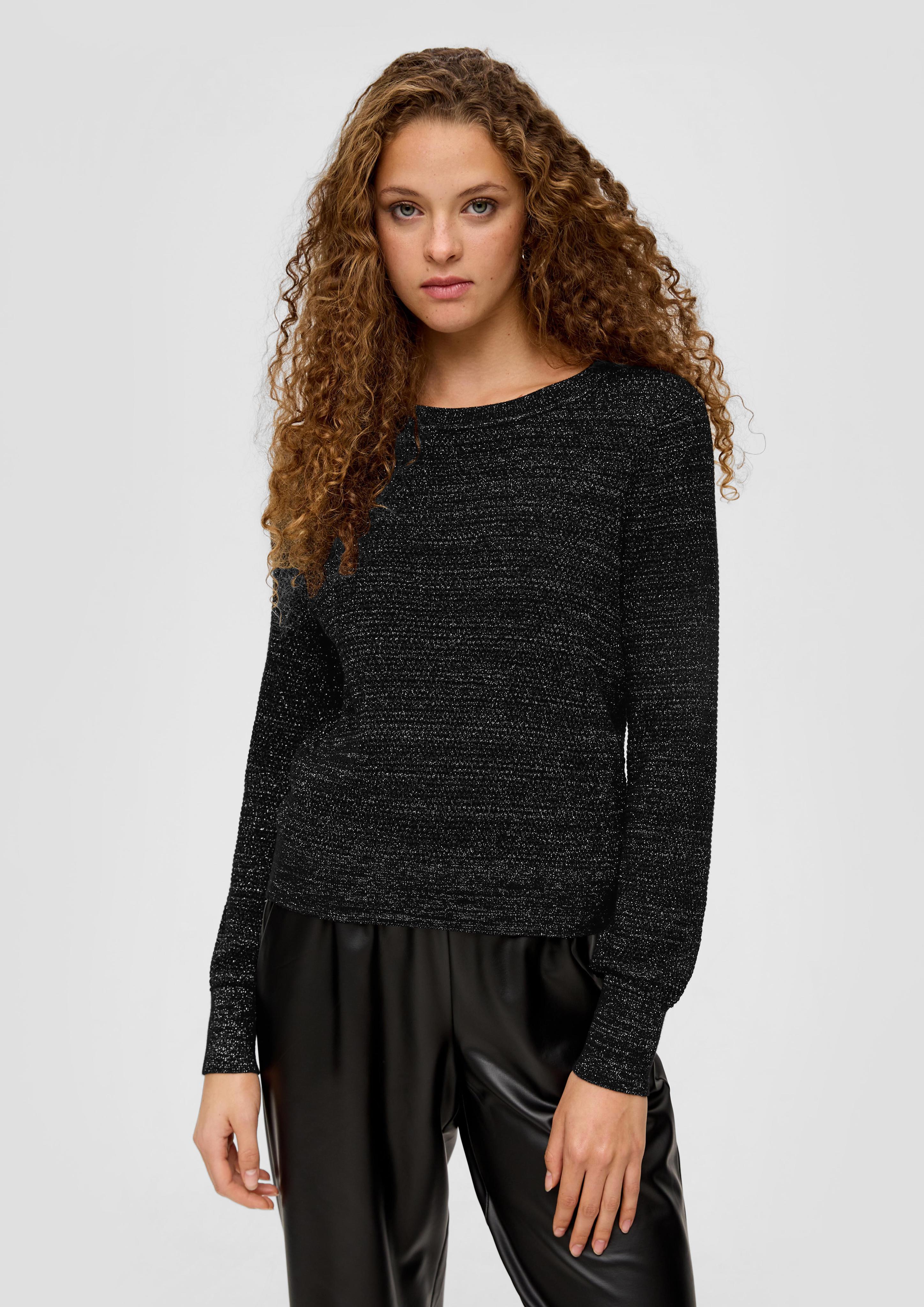 Feinstrickpullover mit Glitzergarn  2137906-99W0