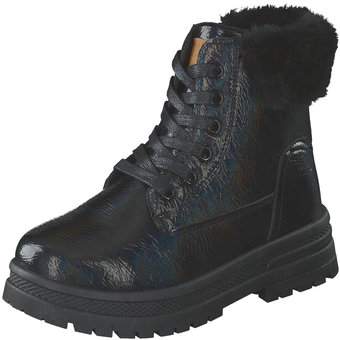 Claudia Ghizzani Schnür Boots in schwarz