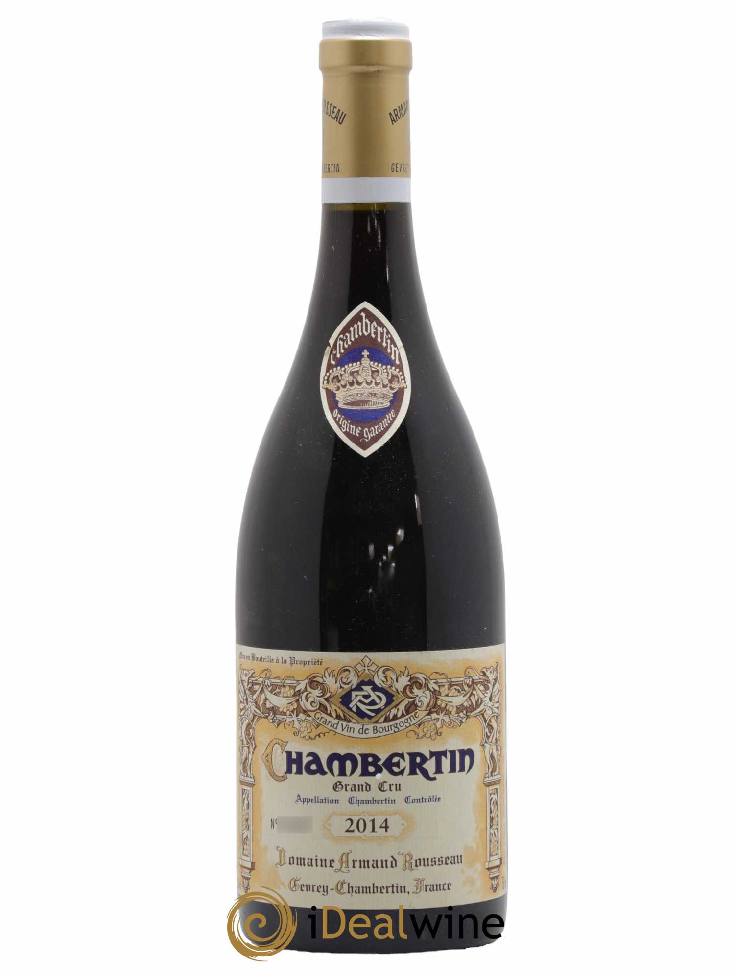Chambertin Grand Cru Armand Rousseau (Domaine)  2014 - Lot de 1 Bouteille