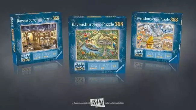 Kinderpuzzle ab 9 Jahren - EXIT Puzzle Kids Im Freizeitpark - 368 Teile