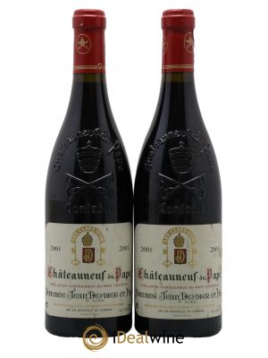 Châteauneuf-du-Pape Domaine Jean Deydier 2001 - Lot de 2 Bouteilles