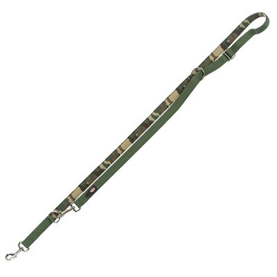 Trixie Premium Verlängerungsleine mit Neopren-Polsterung, camouflage