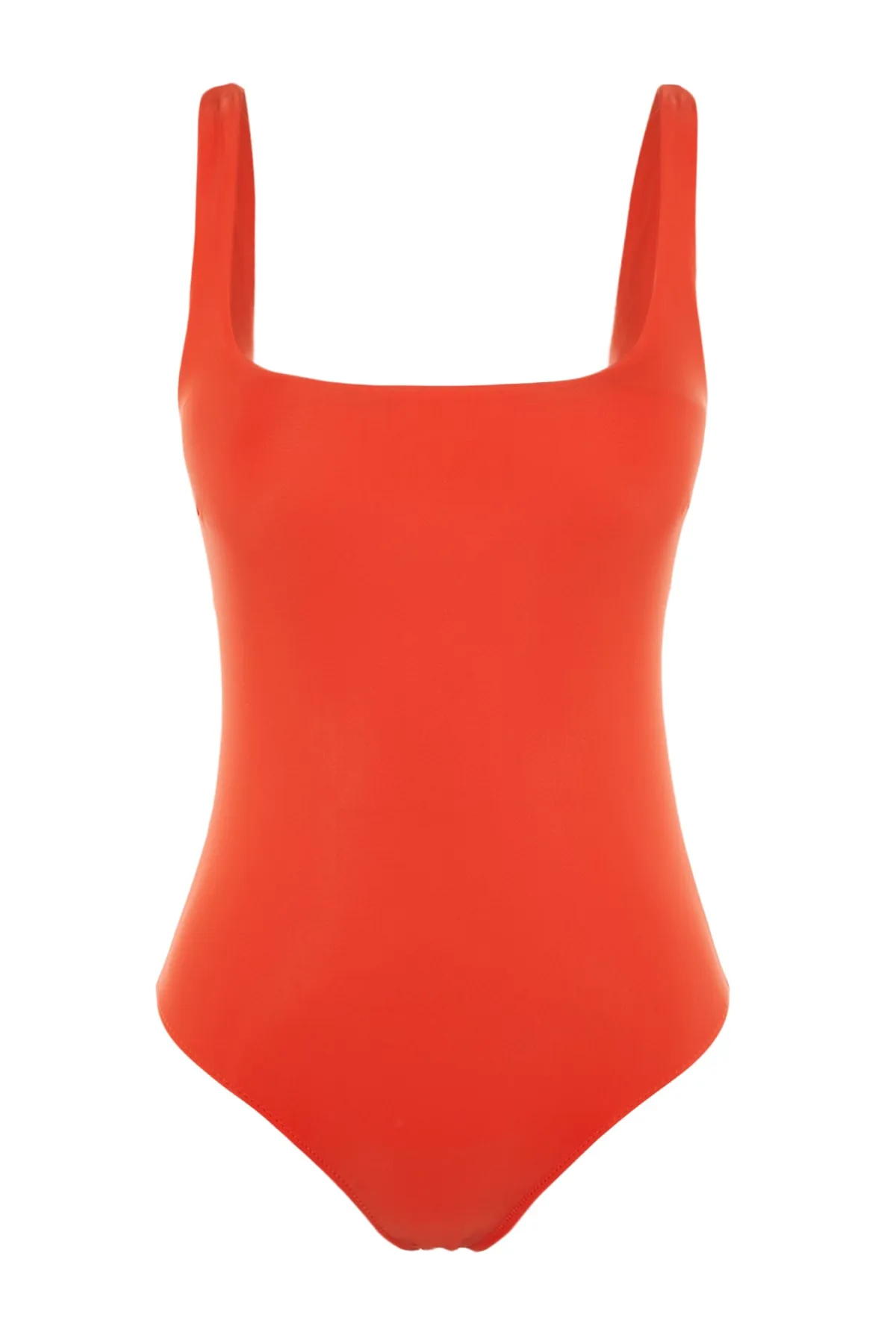 Trendyol Collection  Badeanzug - Rot - Unifarben