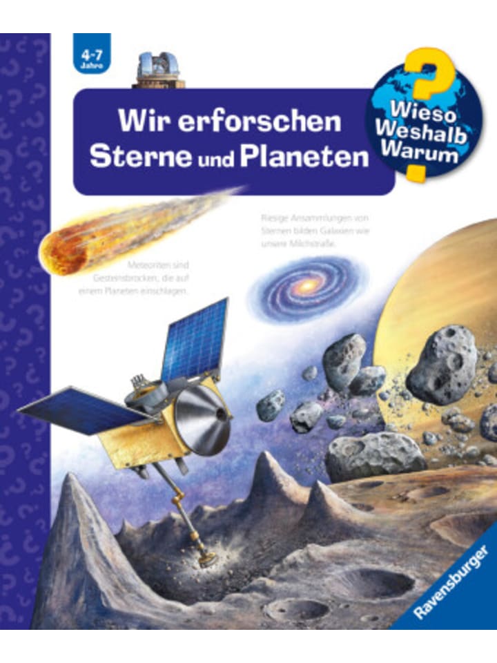 Ravensburger Verlag GmbH Buch - Wieso? Weshalb? Warum?, Band 59 - Wir erforschen Sterne und Planeten günstig kaufen onesize