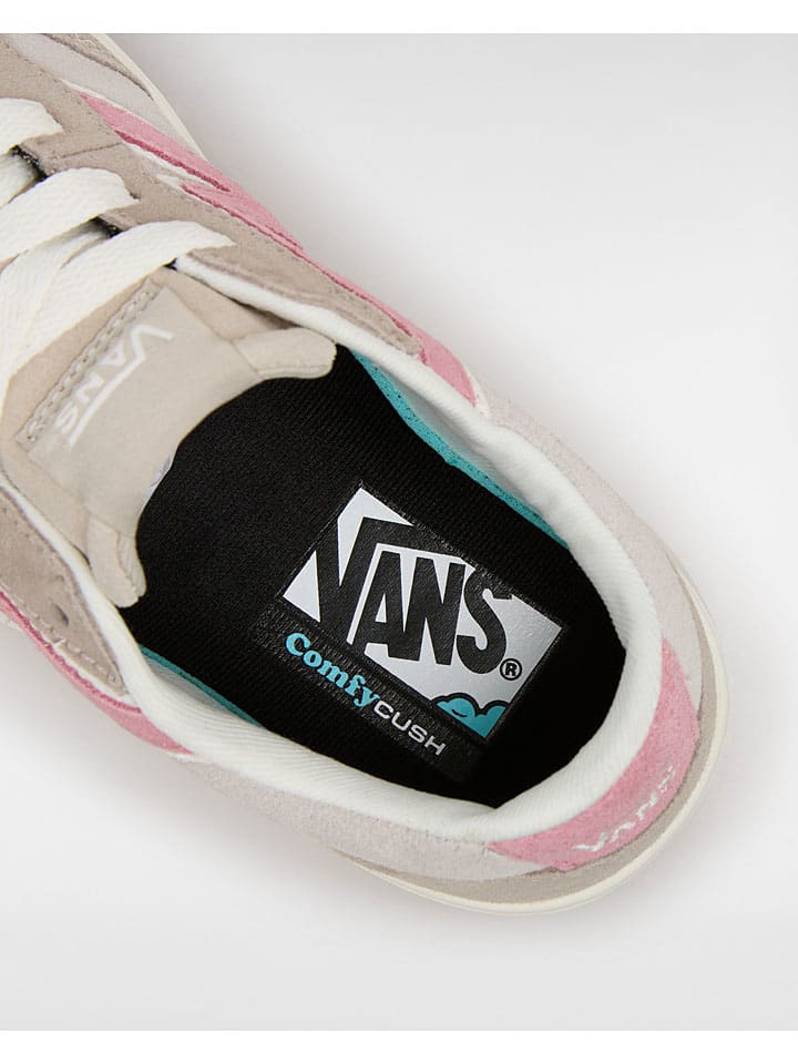 Vans Leder-Sneakers in Beige günstig kaufen