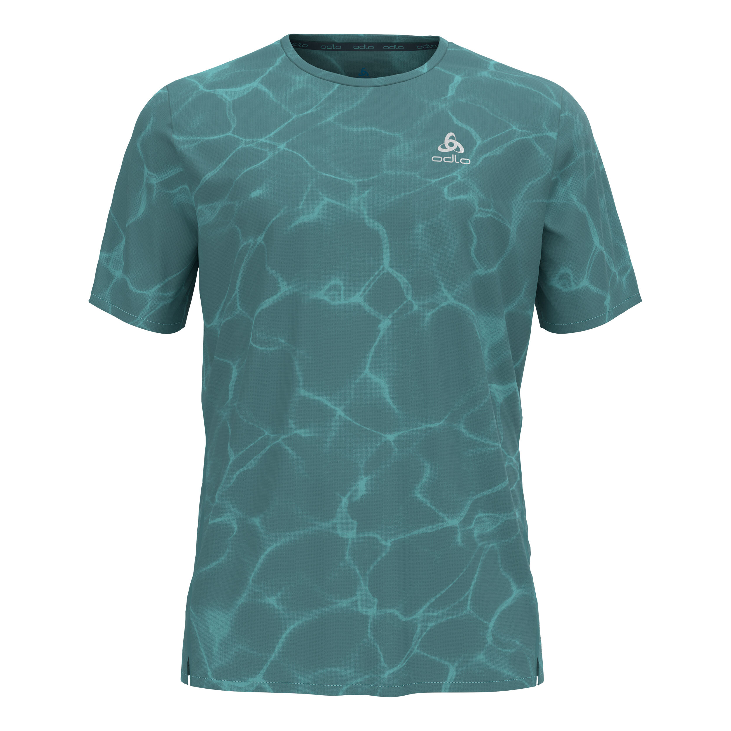 Zeroweight Chill-Tec Crew Neck Laufshirt Herren - Blaugrau
