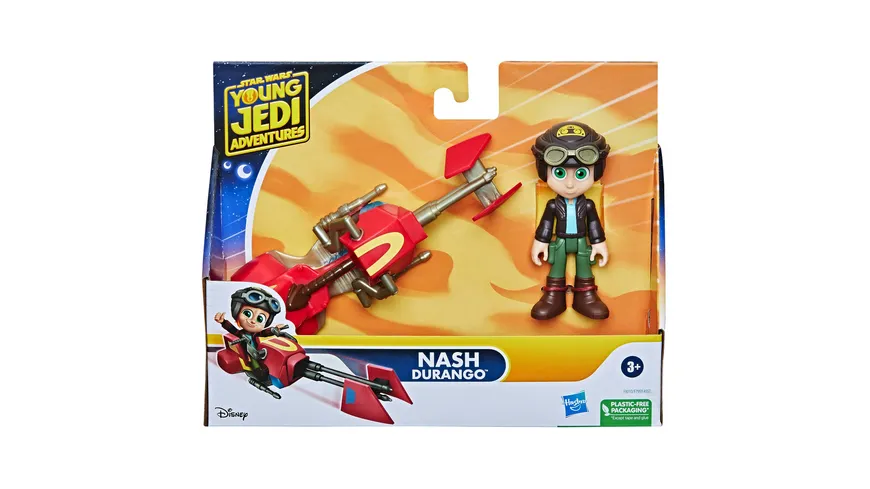 Hasbro - Star Wars Action-Figur & Speeder Bike