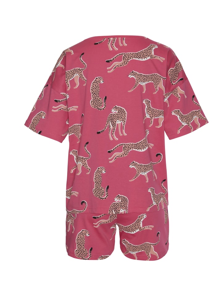 VIVANCE DREAMS Shorty in pink-gemustert günstig kaufen