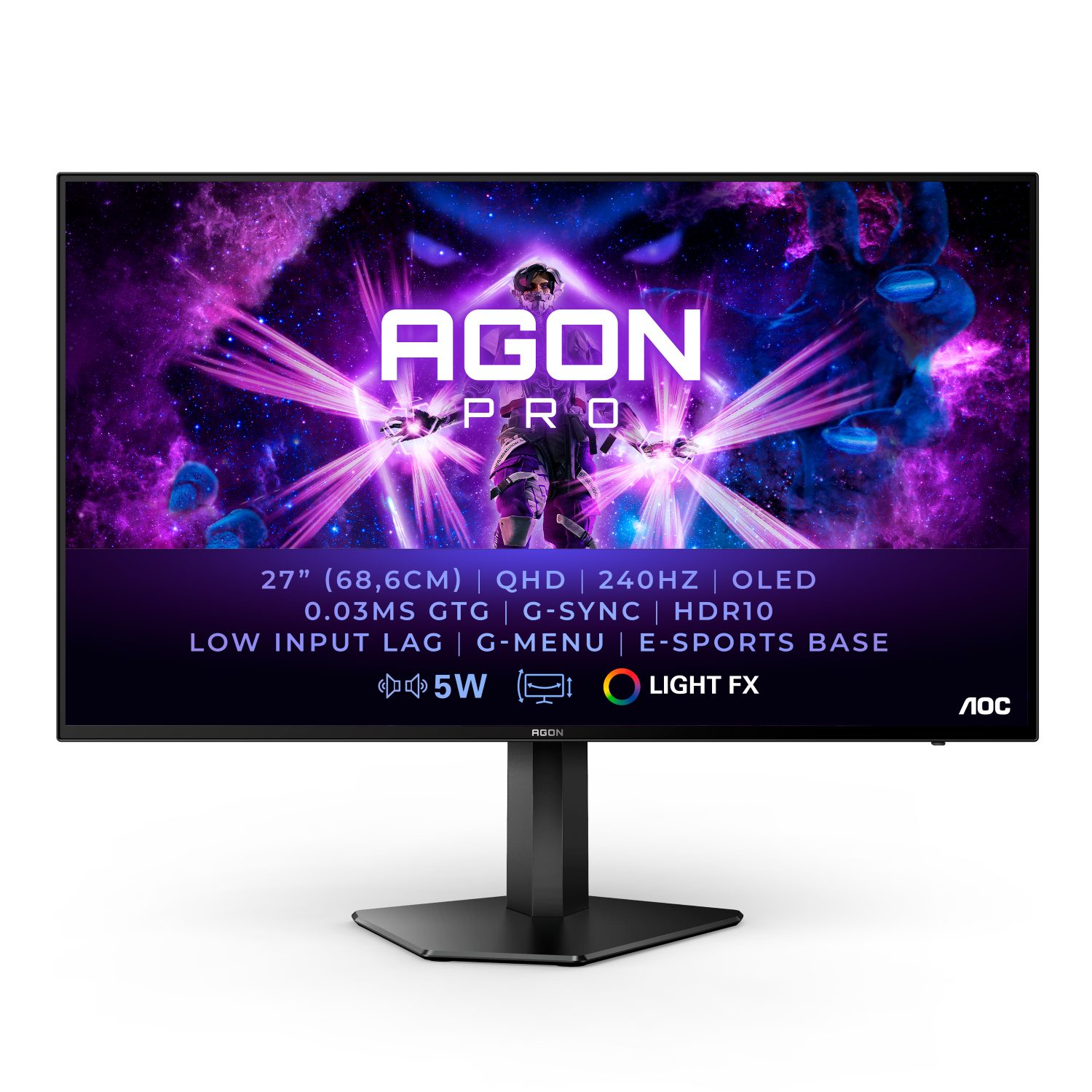 AOC AG276QZD Gaming-Monitor (67,3 cm/27 