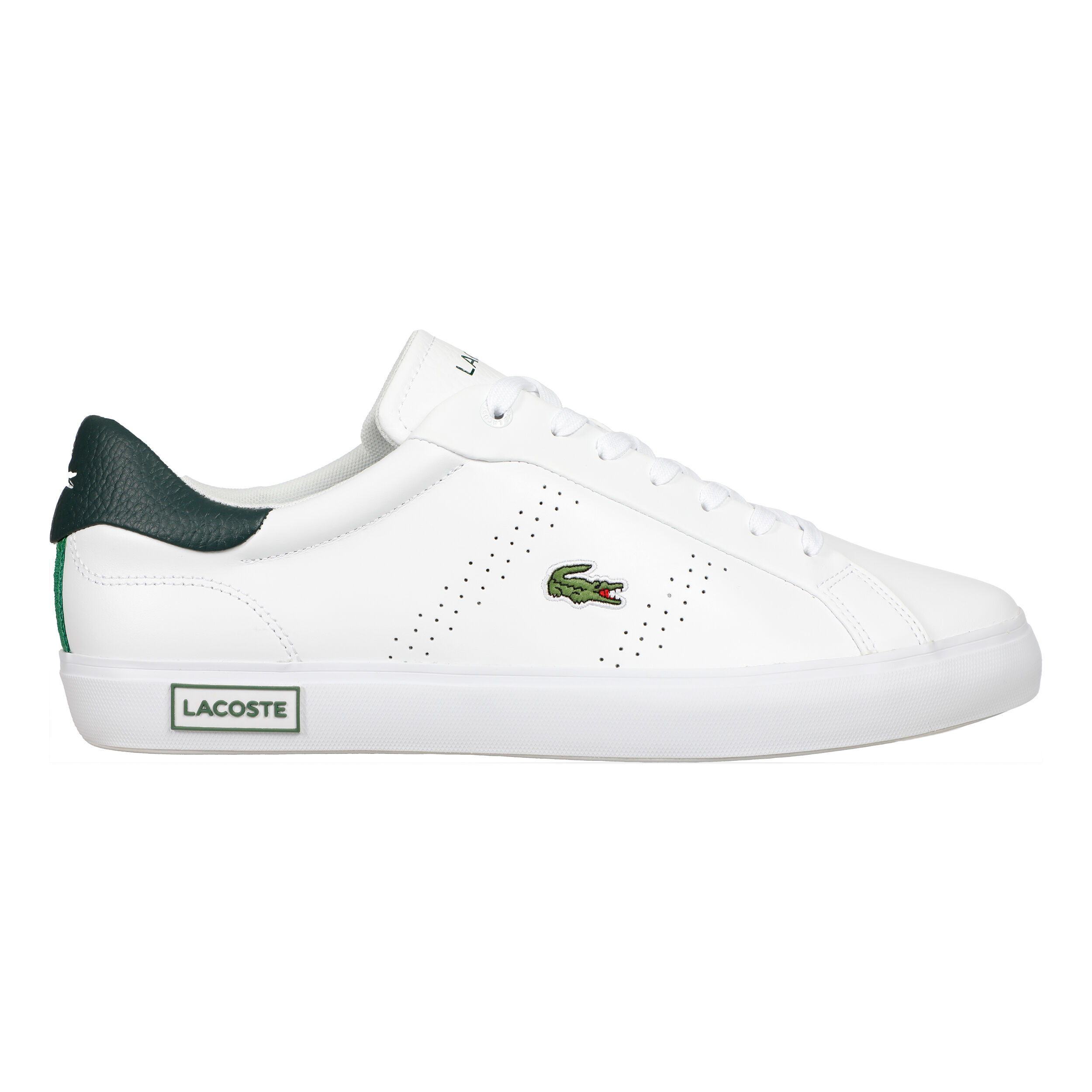 Powercourt 2.0 Sneaker Herren - Weiß, Dunkelgrün