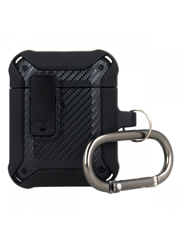 COFI 1453 Kopfhörerhülle Nitro kompatibel mit AirPods 2 aus in Schwarz günstig kaufen onesize