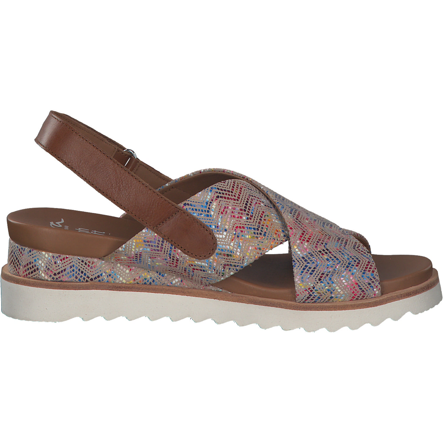 Ara Valencia 28206, Klassische Sandalen, Damen, multi cognac