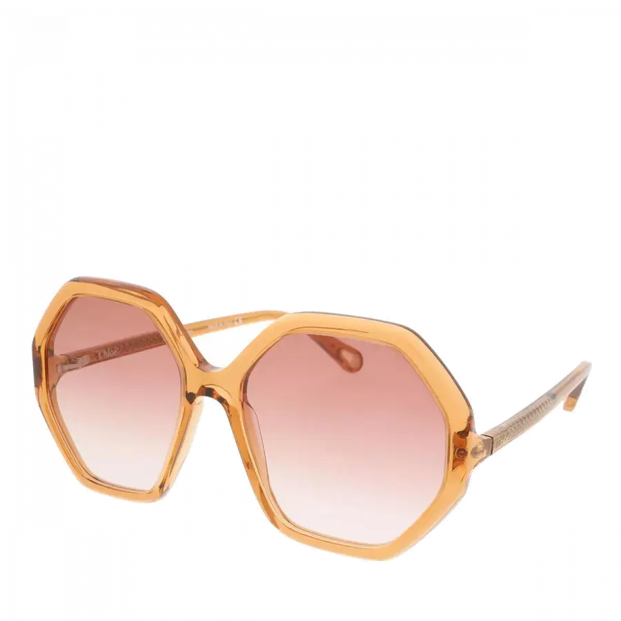 Chloé - Chloé Sunglasses Kunststoff Orange