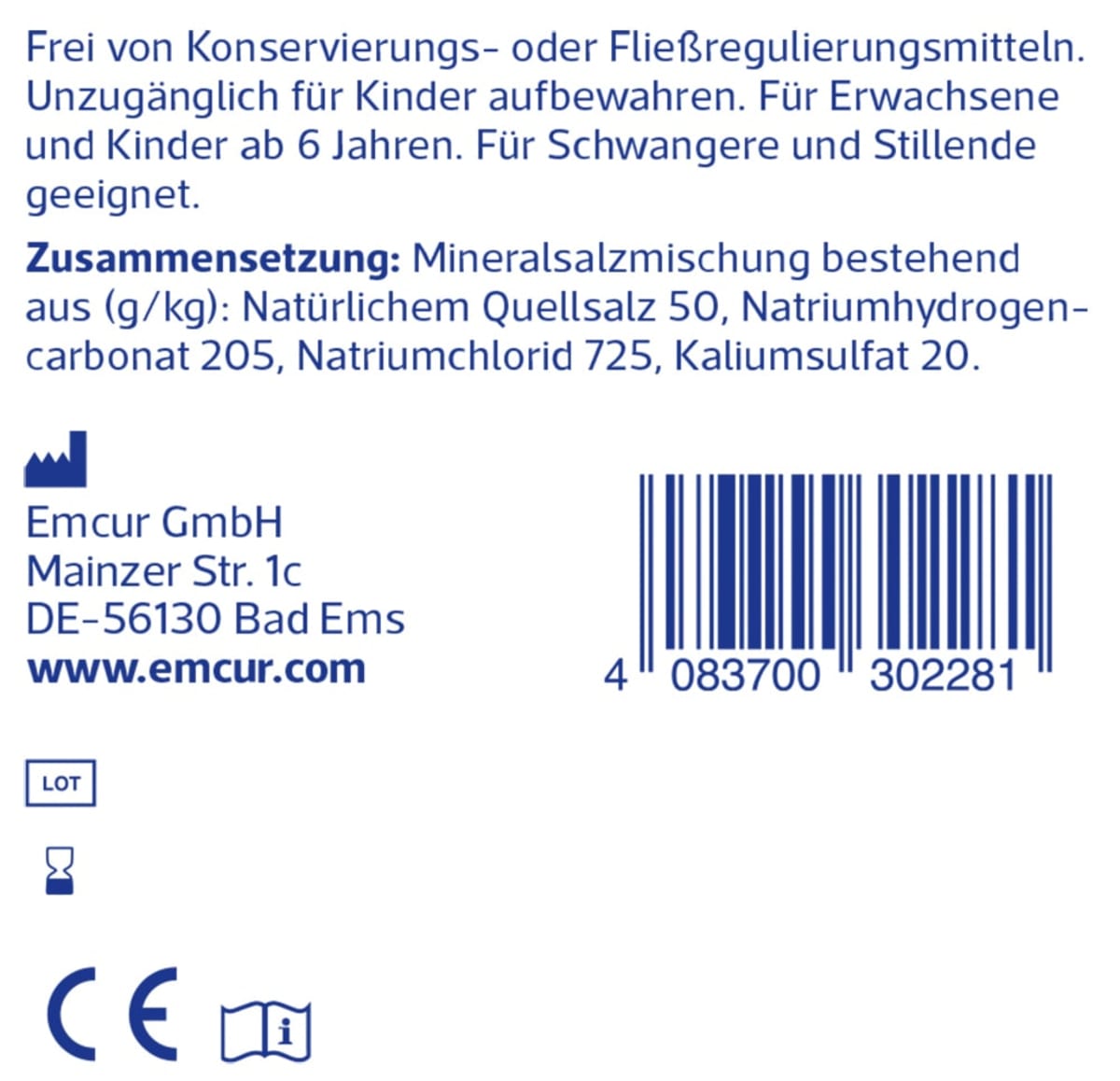 Nasenspülsalz (40x2,5 g) Beutel, 40 St