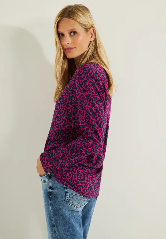 CECIL Bluse mit Minimalprint