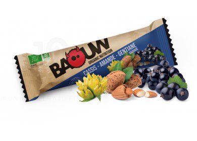 Baouw Barre nutritionnelle bio - Cassis - Amande - Gentiane