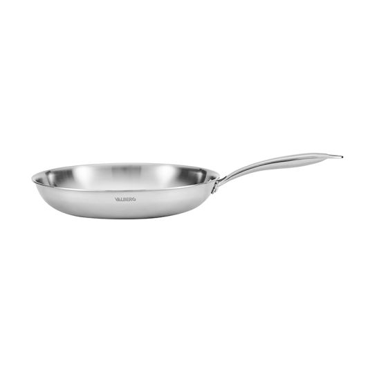 Zestaw VALBERG 2 patelni Tripley ze stali nierdzewnej o średnicy 24 i 28 cm