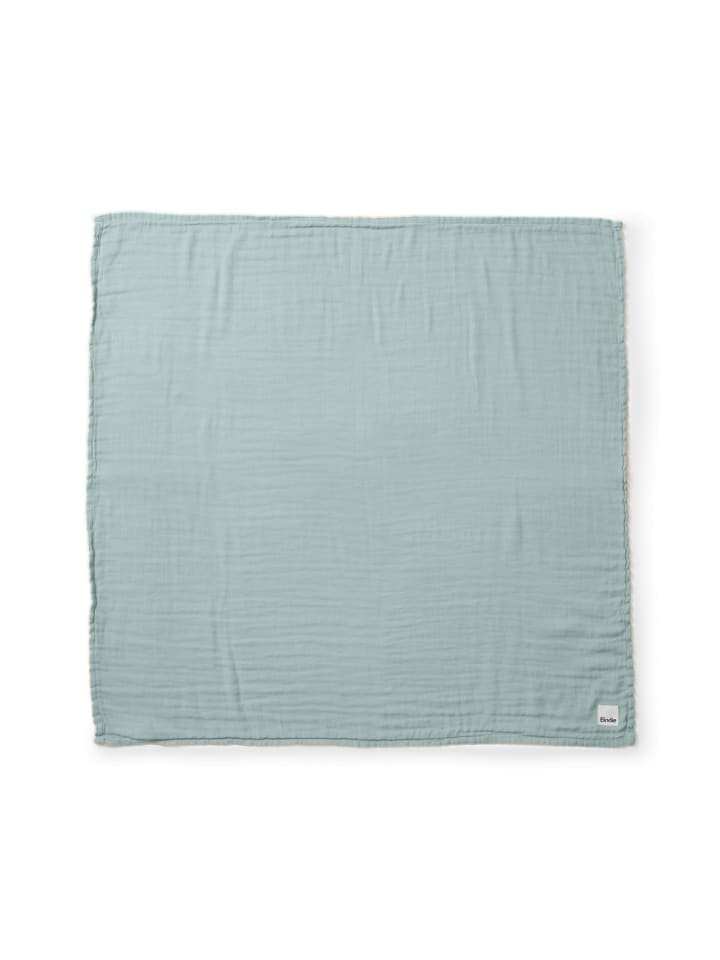 Elodie Details Bambus Musselin Decke - Aqua Turquoise in Türkis 80 x 80 günstig kaufen onesize