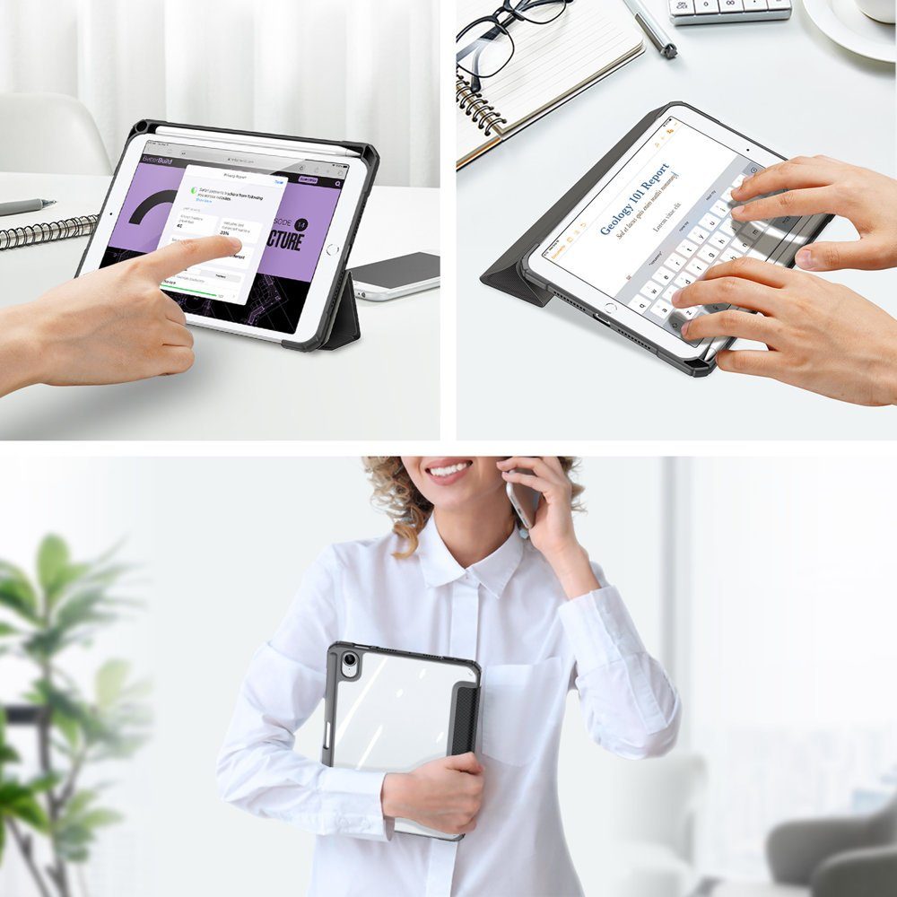 Dux Ducis Tablet-Hülle Panda Armor Tablet Tasche Gehäuse für iPad Mini 6 2021 Schutzhülle für Kinder + Standfunktion EVA