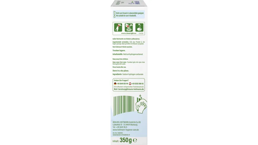 HEITMANN pure Reines Aktiv-Natron 350 g