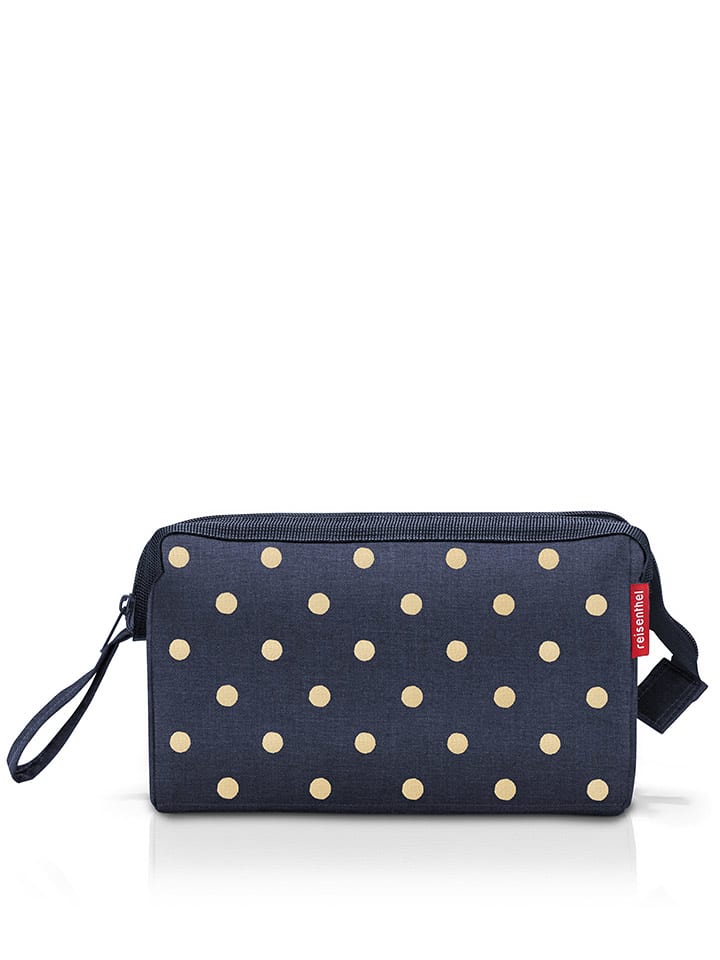 Reisenthel Reise-Kosmetiktasche in Dunkelblau/ Gelb - (B)26 x (H)18 x (T)13,5 cm günstig kaufen onesize