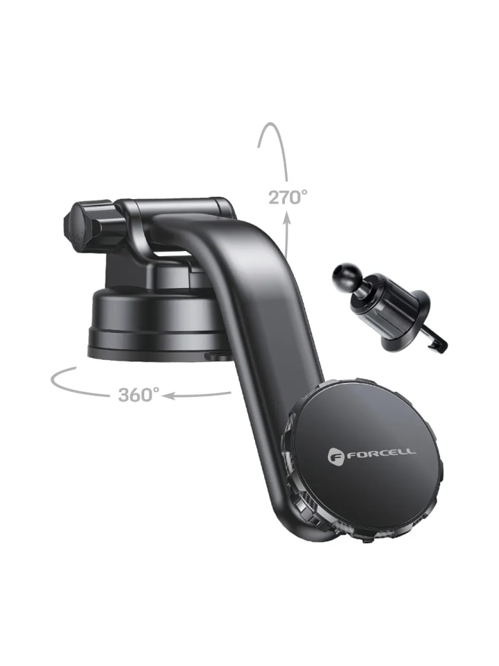 COFI 1453 F-Grip MagLuxe Autohalterung magnetisch in Schwarz günstig kaufen 1