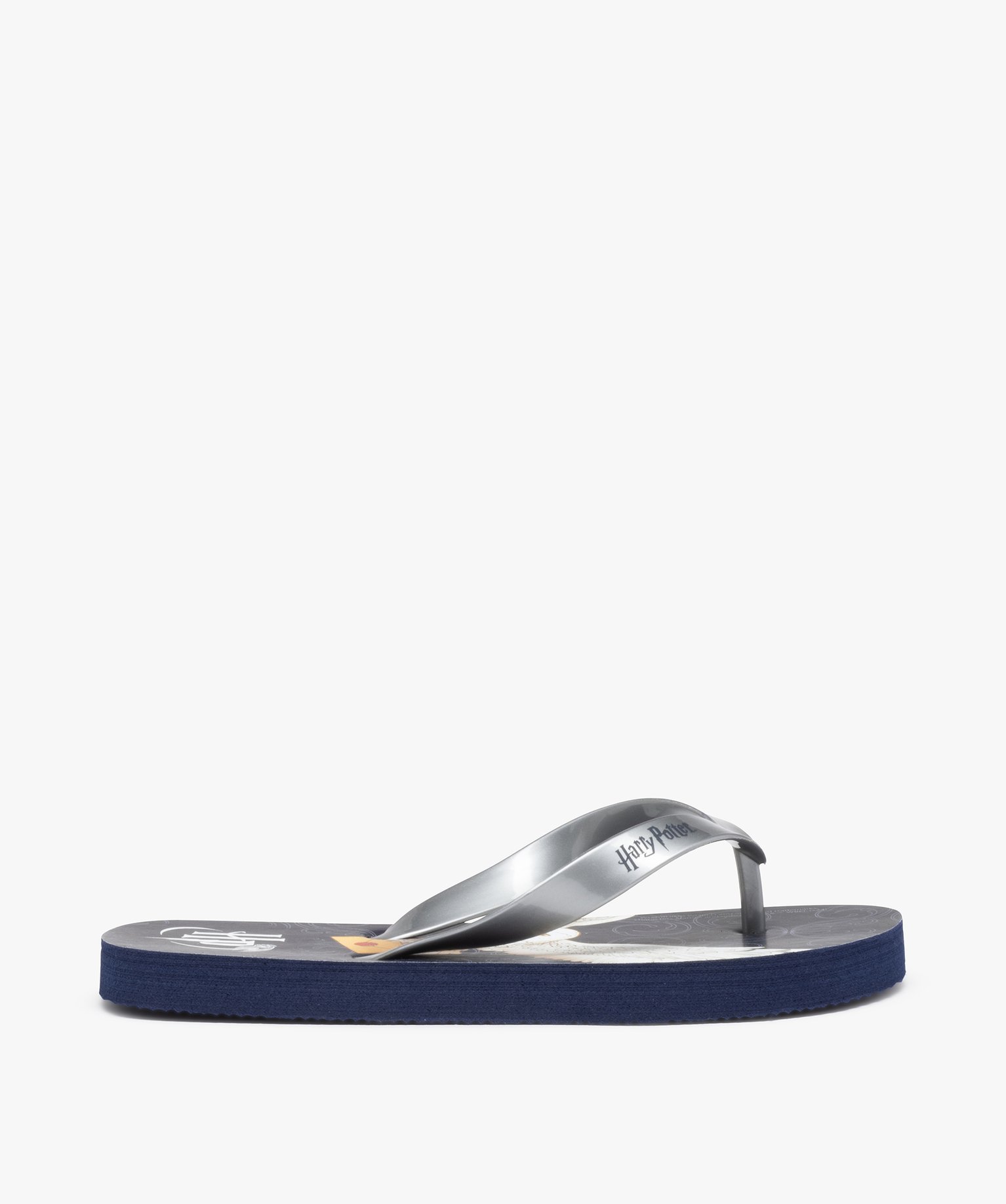 Tongs fille imprimées Hedwige – Harry Potter bleu | GEMO