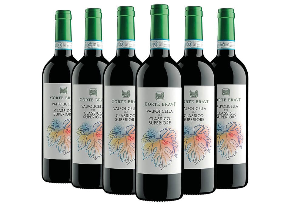 Valpolicella Classico Superiore DOC 2020 Corte Bravi 6 bouteilles de 0,75 ℓ