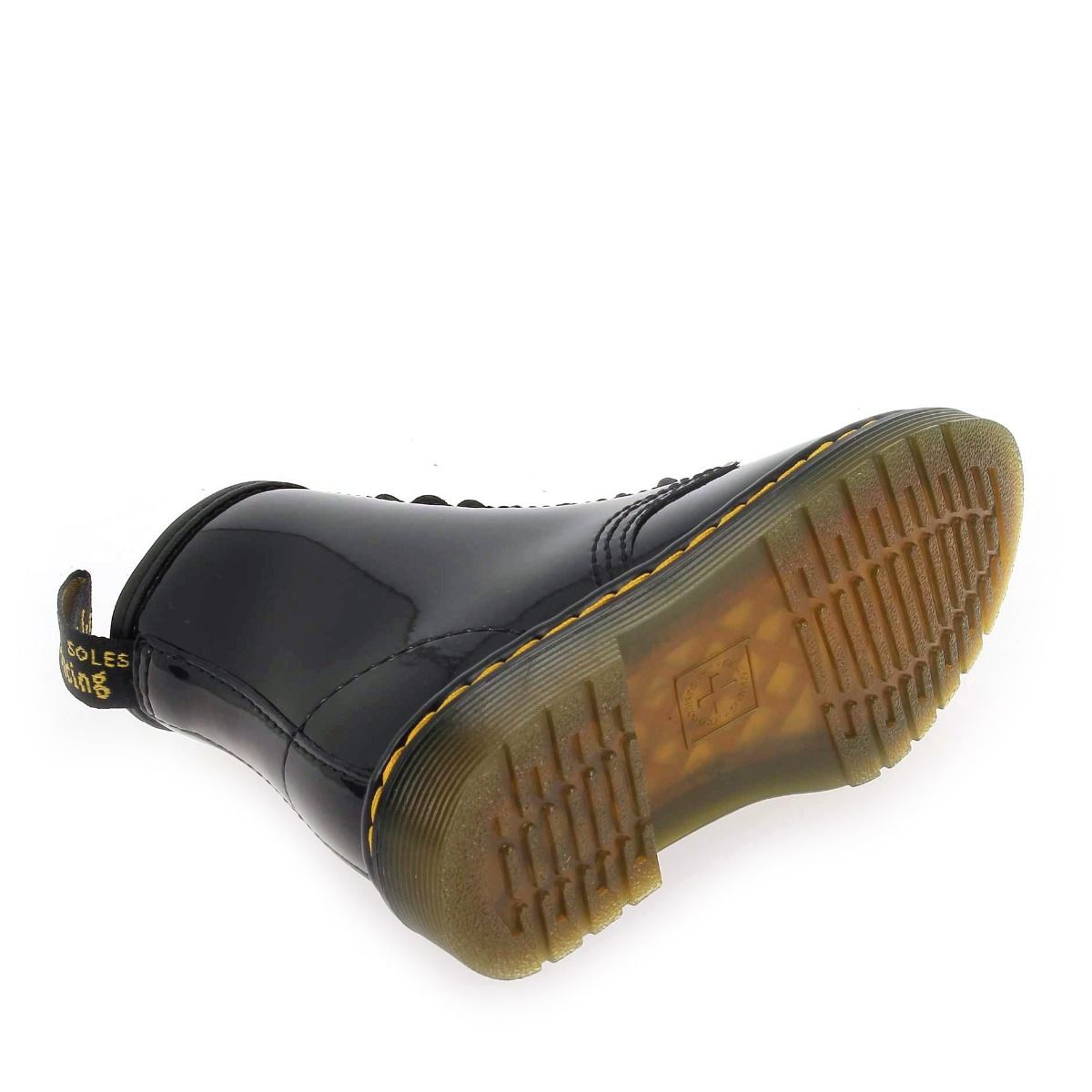 Dr Martens  1460 JUNIOR VERNIS - Noir