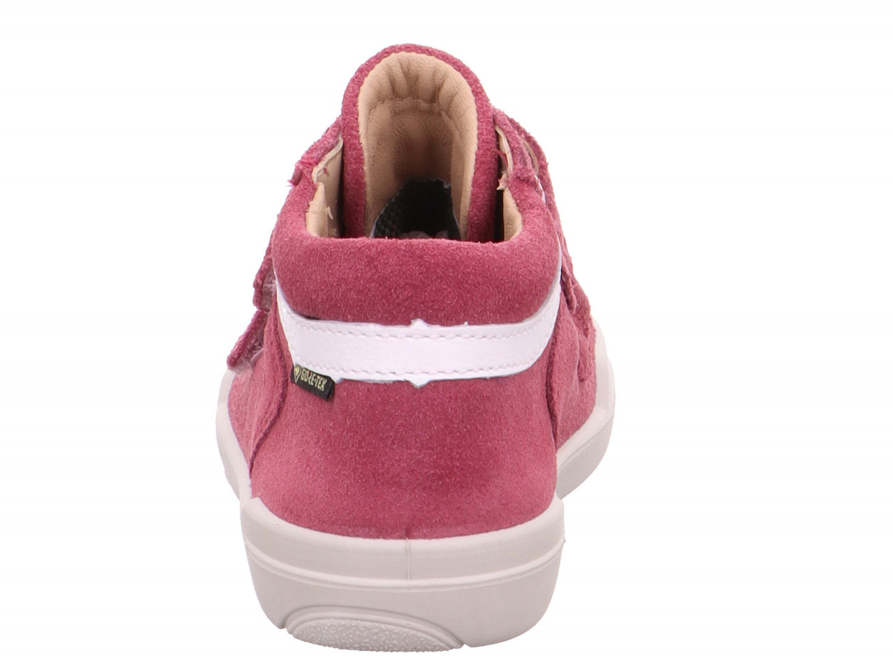 SUPERFREE - Pink/Weiss Sneaker low mit Klettverschluss