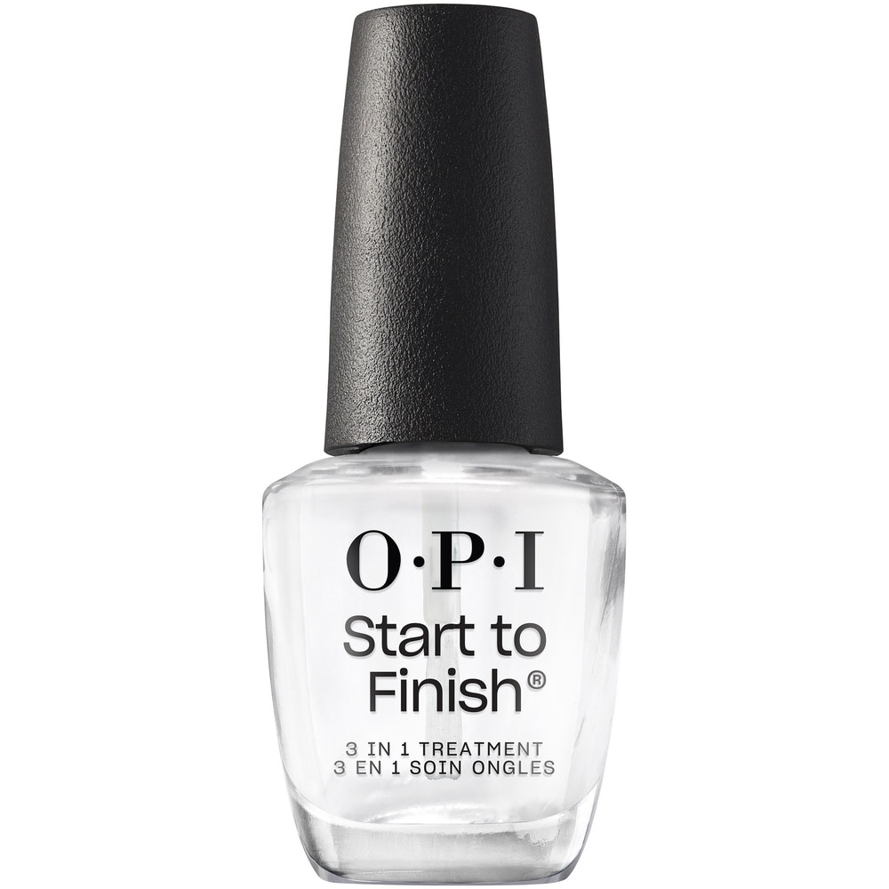 O.P.I NT - Start-To-Finish Traitement 3 en 1 pour ongles Base coat, Top Coat et durcisseur