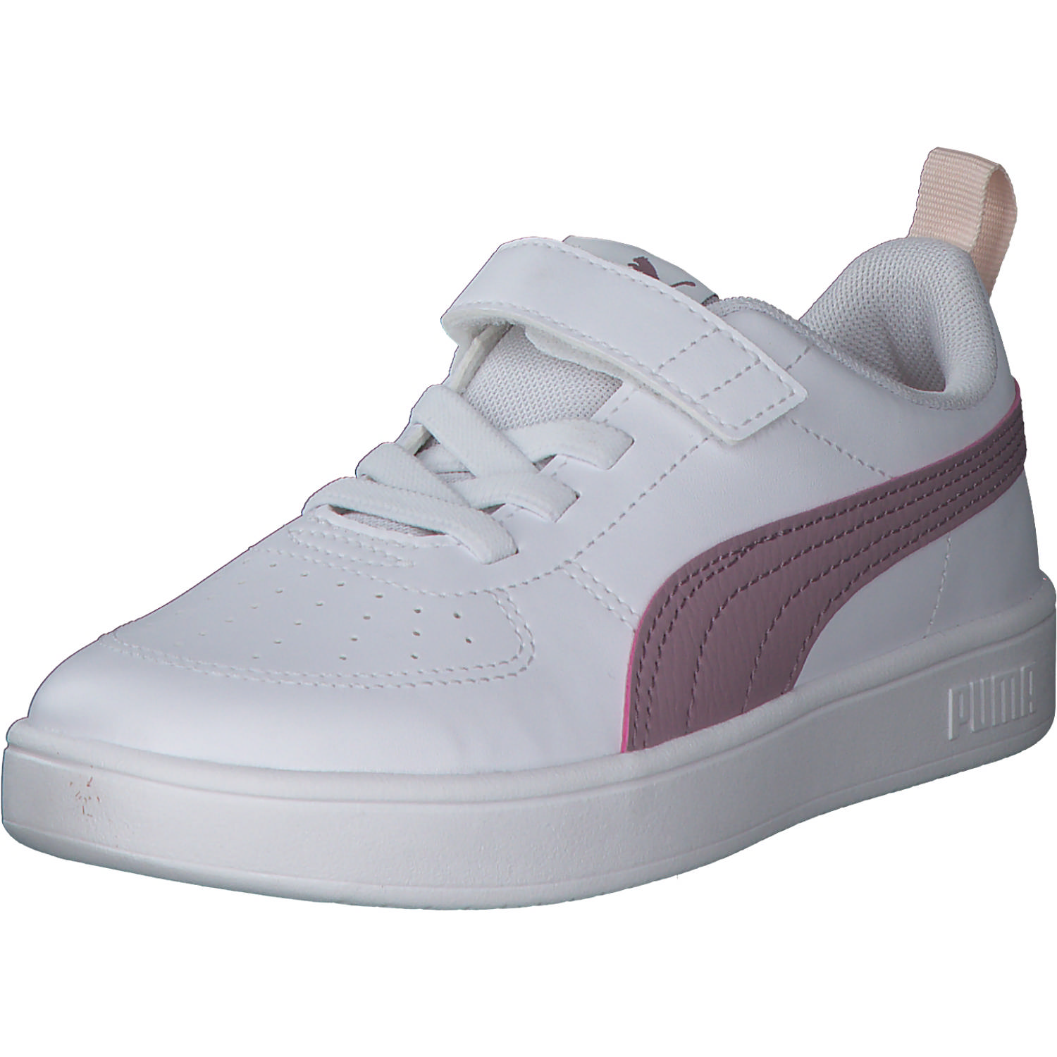 Puma Rickie AC PS 385836 W, Sneakers Low, Kinder, Weiß