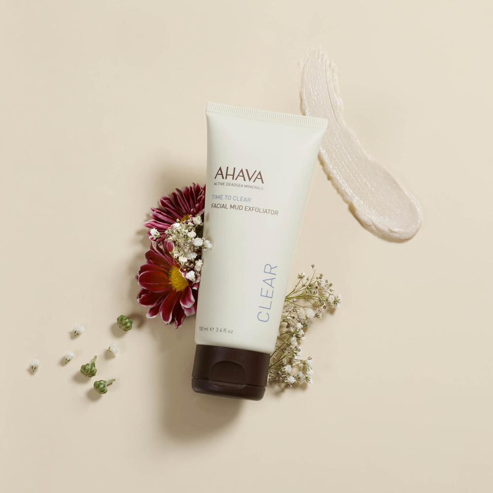 AHAVA Facial Mud Exfoliator 100ml Exfoliant