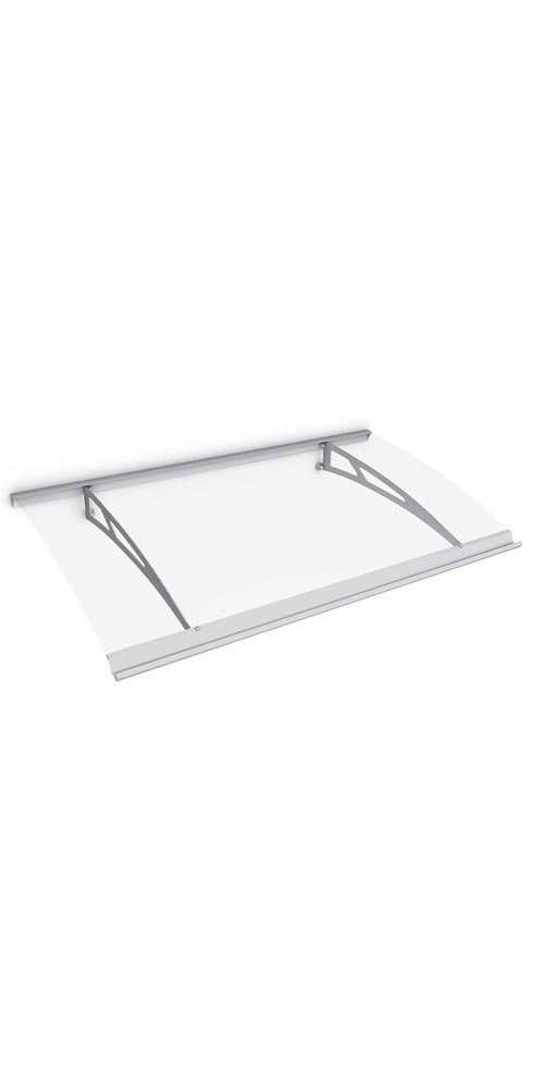 Schulte Vordach Pultvordach Style Plus Classic, mit Alu-Regenrinne