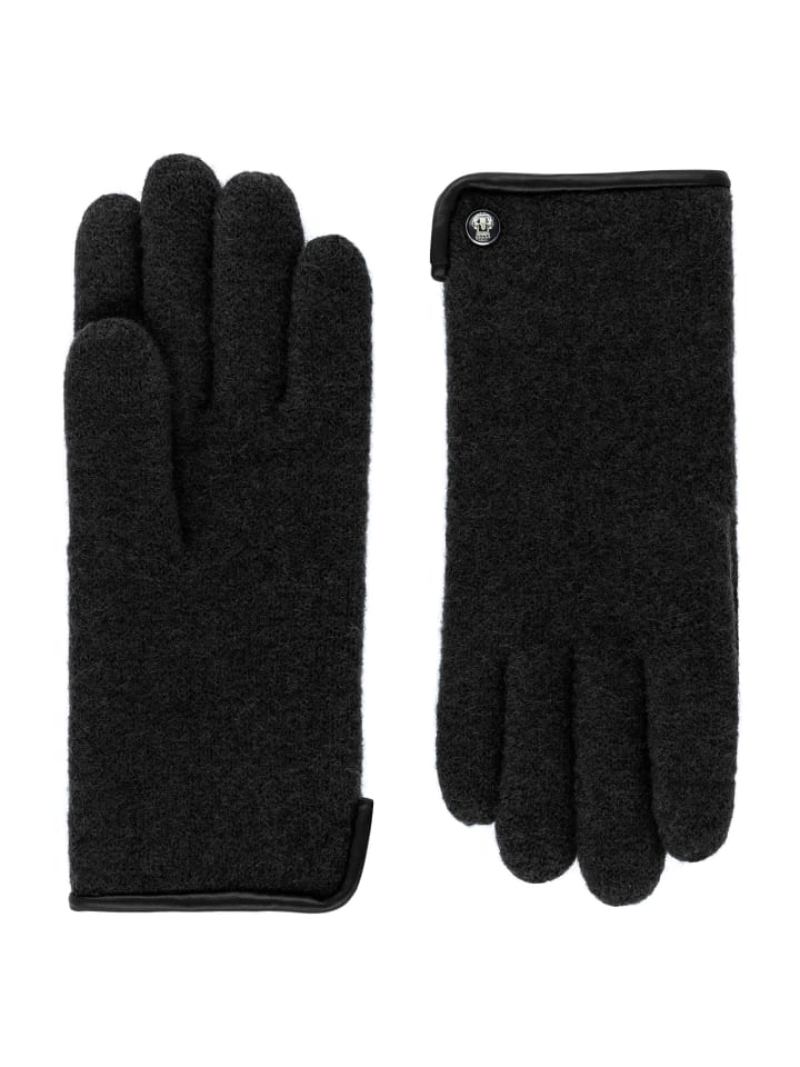 Roeckl Walkhandschuhe in Schwarz günstig kaufen
