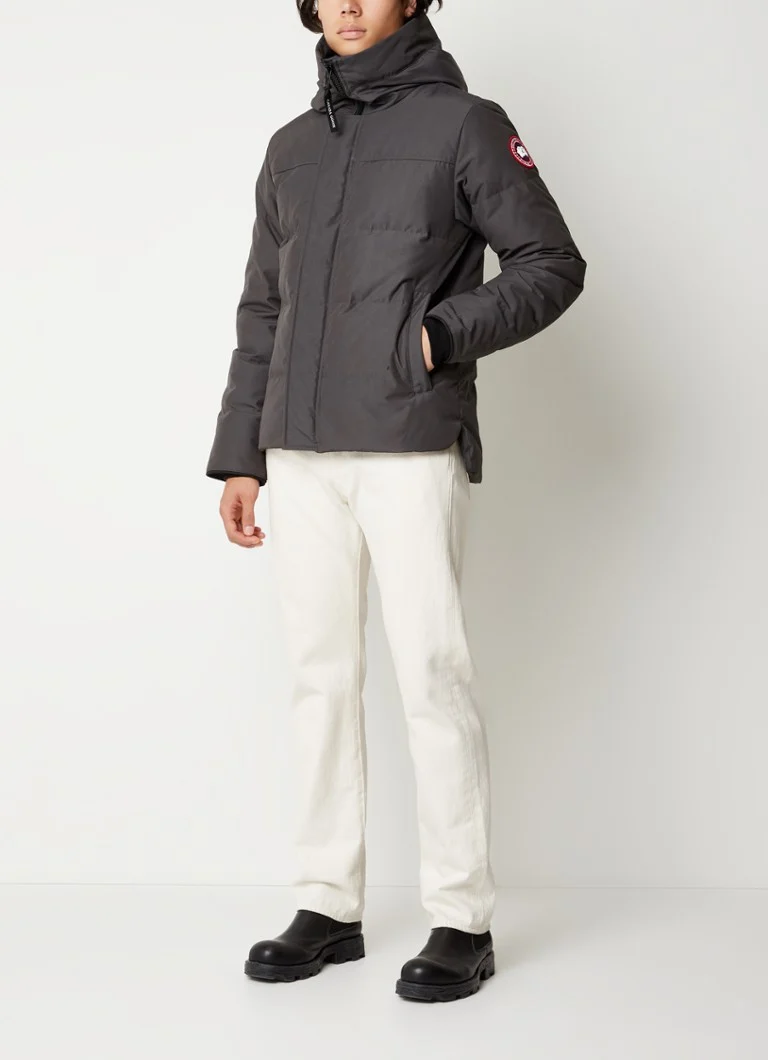 Parka puchowa Canada Goose MacMillan z kapturem.