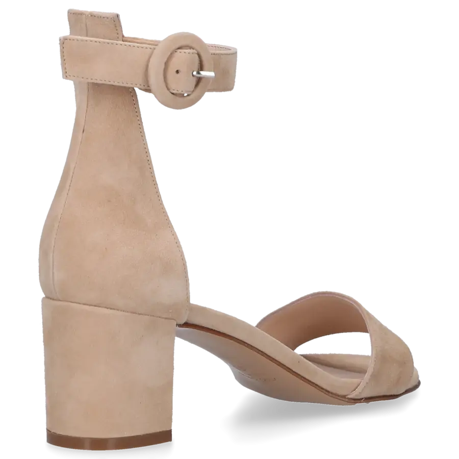 EN AVANT - Sandalen GR4 Veloursleder - beige