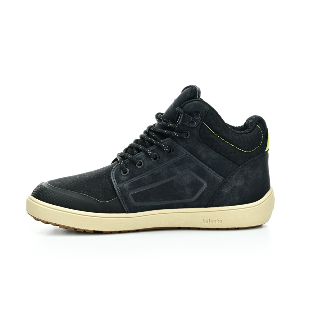 Be Lenka ArcticEdge Charcoal Black Barfußstiefeletten