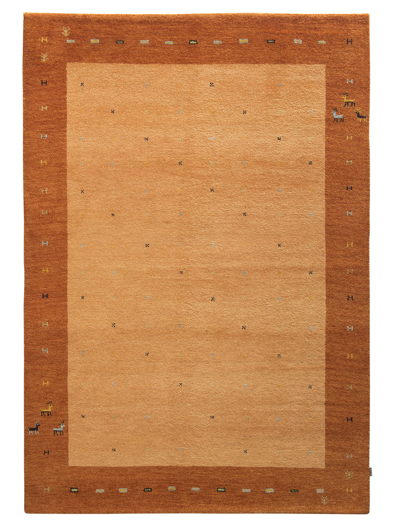 Odisha Gabbeh ca. 168 x 241 cm, Unikat / Einzelstück