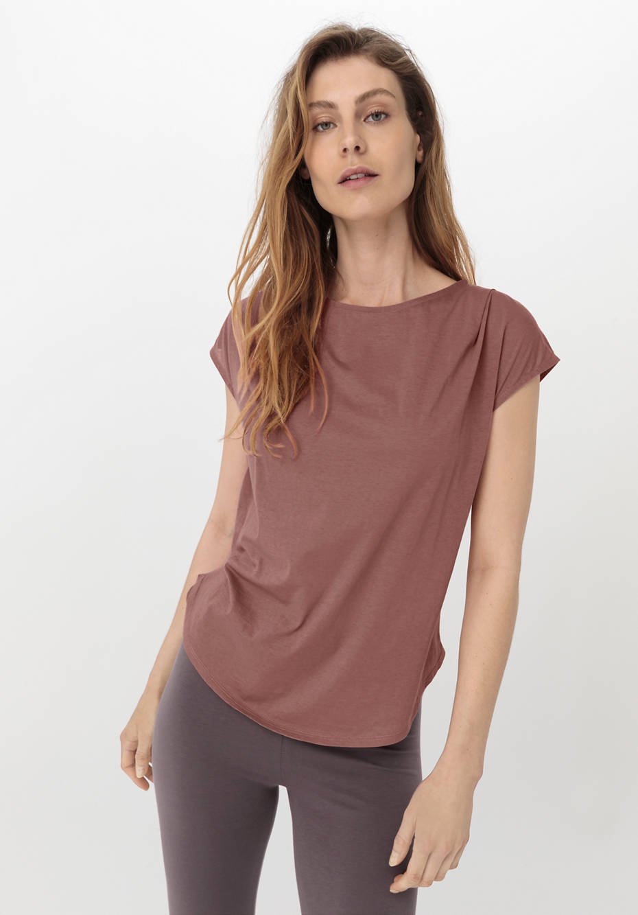 Funktions-Shirt aus reiner Bio-Baumwolle